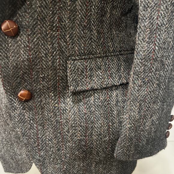 Vintage Men’s Harris Tweed 100% Scottish Wool Made For Hamburger Kennedys - Picture 2 of 16